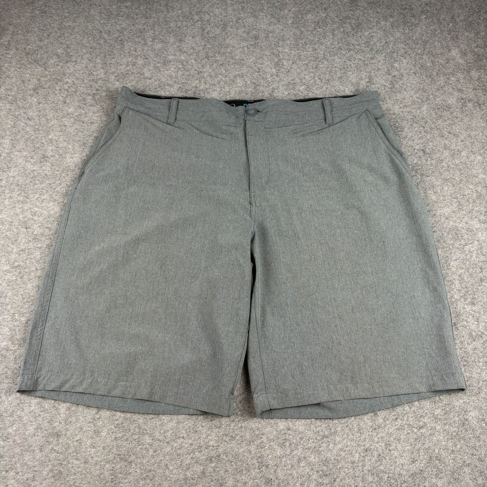 OP Hybrid Shorts Mens 40 Grey Heathered Ocean Pacific OPFLEX Surf Beach Outdoor